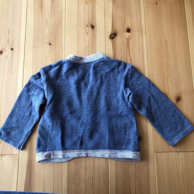 UNIQLO(ユニクロ)のカーディガン　90cm ユニクロ　羽織り キッズ/ベビー/マタニティのキッズ服男の子用(90cm~)(カーディガン)の商品写真