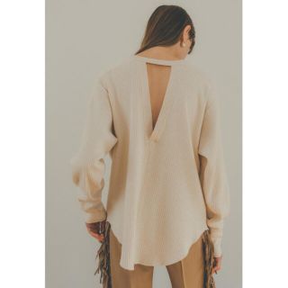 新品CLANE クラネW FACE HEAVY RIB TOPS サイズ1