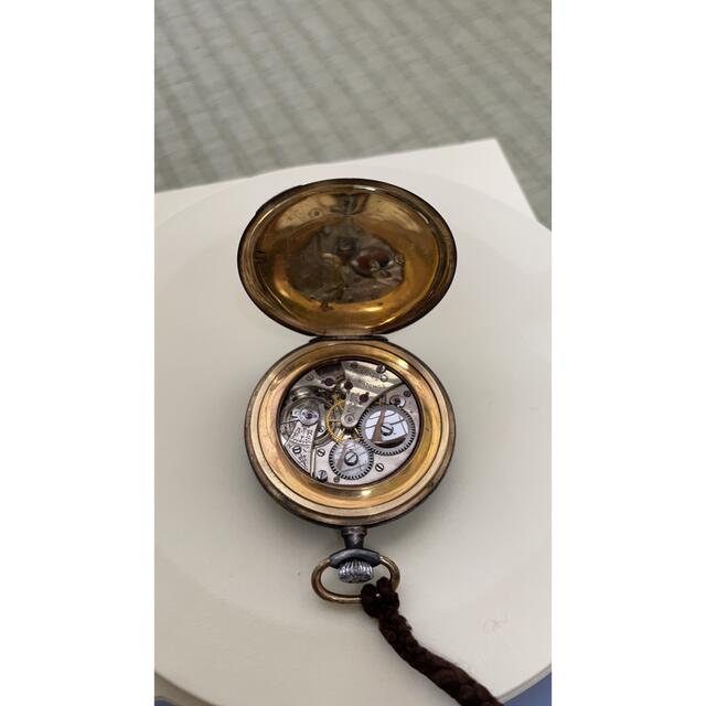 骨董品タバンTAVANNES WATCH K18 750 18k金手卷き懐中時計