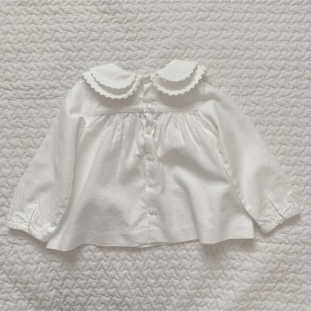 Jacadi(ジャカディ)のjacadi  ジャカディ　ブラウス　24M キッズ/ベビー/マタニティのキッズ服女の子用(90cm~)(ブラウス)の商品写真