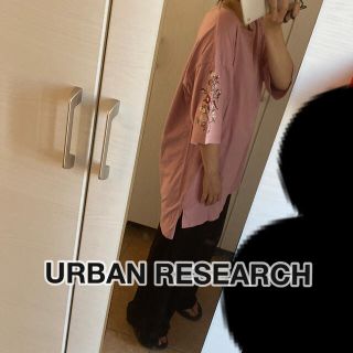 アーバンリサーチ(URBAN RESEARCH)のURBANRESEARCH 半袖　七部袖　tシャツ　チュニック(Tシャツ(長袖/七分))