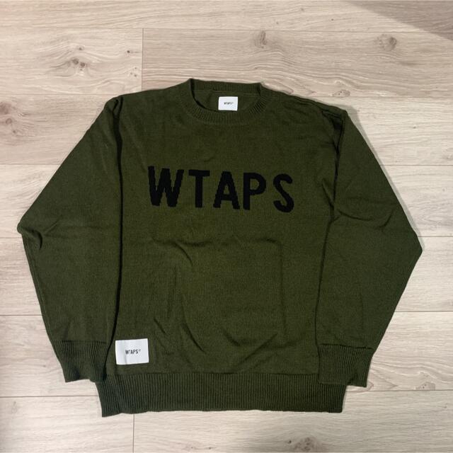 WTAPS 19AW DECK / SWEATER. WOAC OLIVE M - ニット/セーター