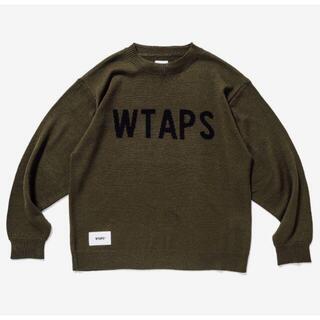 WTAPS DECK / SWEATER. WOAC OLIVE M 19AW