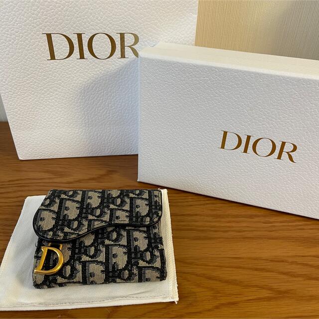 Dior(ディオール)のkuwame様専用　SADDLE ロータスウォレット　DIOR レディースのファッション小物(財布)の商品写真
