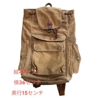 新品*RRL*コットンブレンド バックパック*　ダブルアールエル