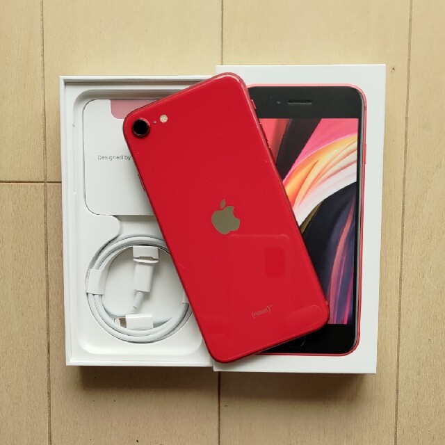 スマートフォン本体Apple iPhone SE 第二世代 Red 64GB