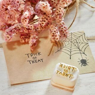 消しゴムはんこ♡TRICK or TREAT♡(はんこ)