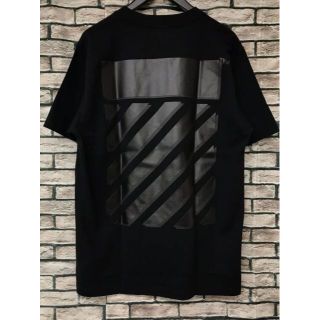 オフホワイト(OFF-WHITE)のオフホワイト★PERMANENT DIAG TAB バイアスロゴプリントTシャツ(Tシャツ/カットソー(半袖/袖なし))