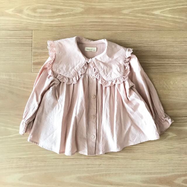 Biquette Club(ビケットクラブ)のbriquette club 100cm ブラウス キッズ/ベビー/マタニティのキッズ服女の子用(90cm~)(ブラウス)の商品写真