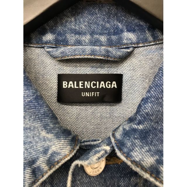 BALENCIAGA - バレンシアガ☆21AW ロゴスプレーペイントデニム BALENCIAGA - バレンシアガ☆21AW ロゴスプレーペイントデニム