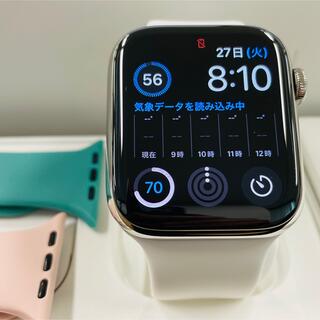 Apple - 【美品】Apple Watch Series6 44mm ステンレス おまけ付き