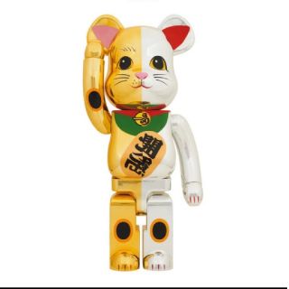 ベアブリック(BE@RBRICK)のBE@RBRICK 招き猫 千万両 金×開運 銀 1000％(その他)