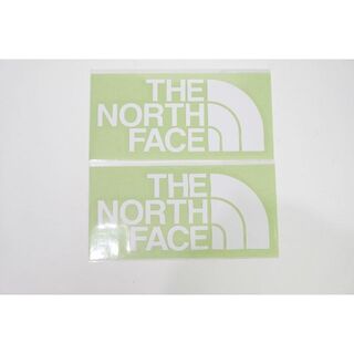 THE NORTH FACE - ノースフェイス TNFカッティングステッングステッカー　ホワイト2枚