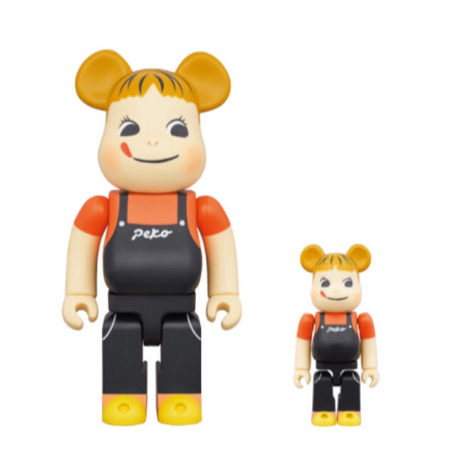 BE@RBRICK(ベアブリック)のBE@BRICK ペコちゃん コーヒーミルキー 100%&400% メンズのファッション小物(その他)の商品写真