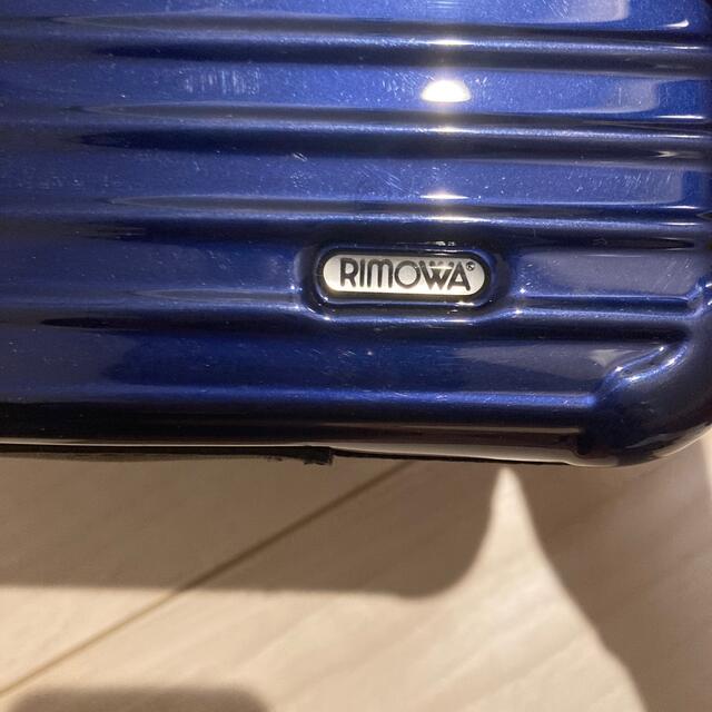 RIMOWA(リモワ)のANA×RIMOWA ノベルティポーチ ブルー エンタメ/ホビーのコレクション(ノベルティグッズ)の商品写真