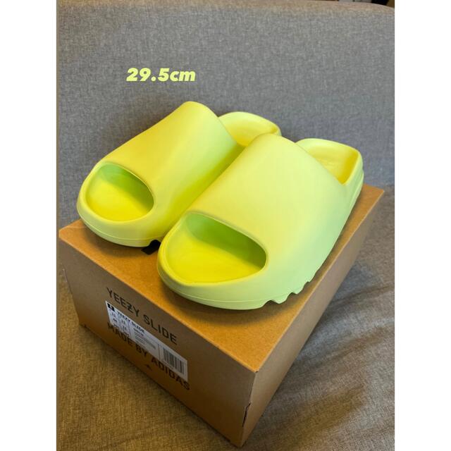 【美品】YEEZY SLIDE Glow Green(GX6138)29.5cm | フリマアプリ ラクマ
