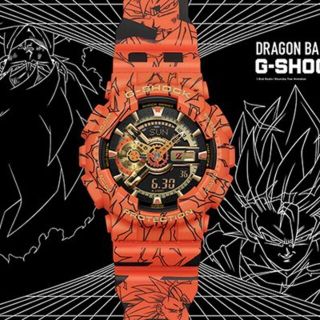 ジーショック(G-SHOCK)のドラゴンボール×G-SOCHK コラボモデル GA-110JDB-1A4JR(腕時計(デジタル))