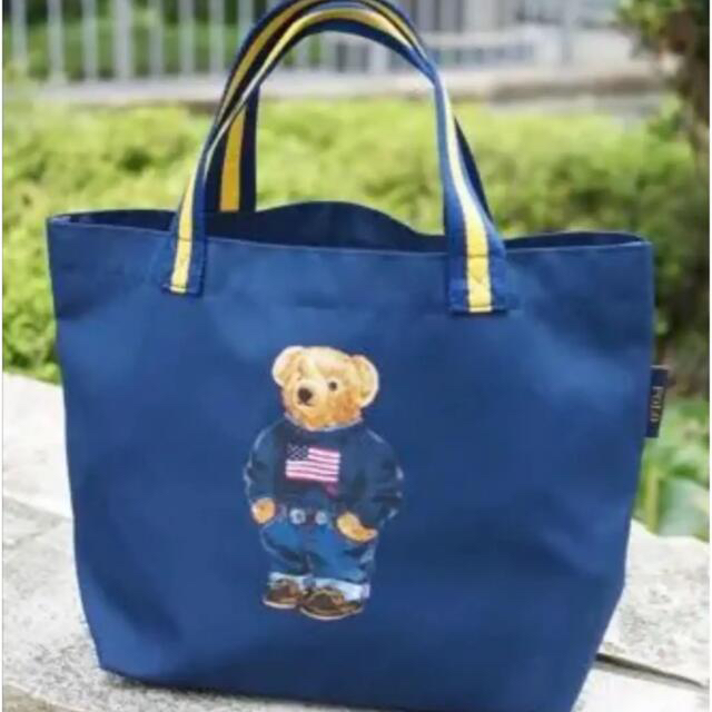 ポロ ラルフローレン トートバッグ エコバッグ ポーチ付き ポロベア