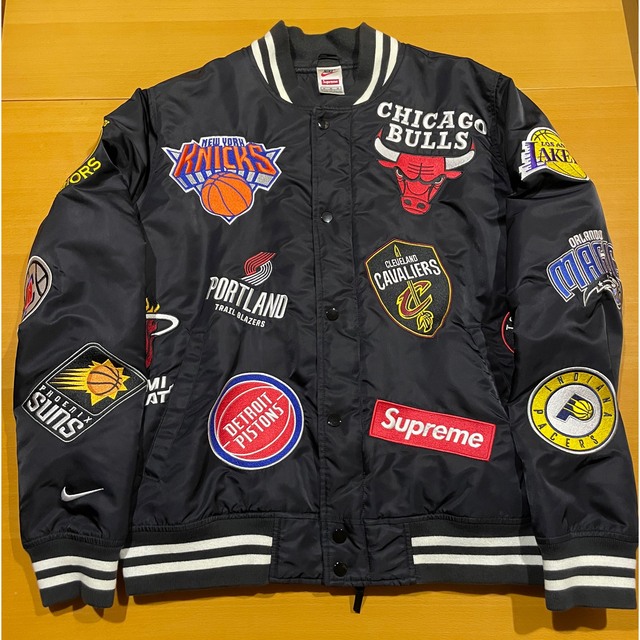 NIKE(ナイキ)のsupreme nike nba jacket【ブロリー】専用 メンズのジャケット/アウター(スタジャン)の商品写真