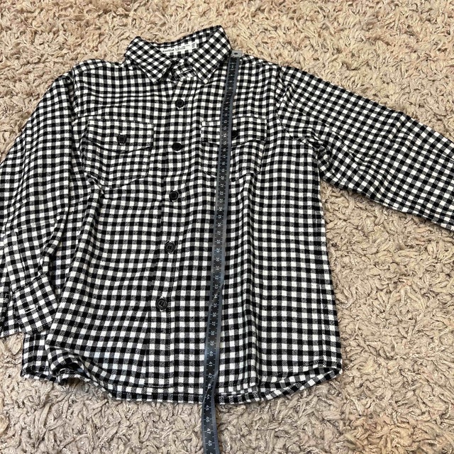 BeBe(ベベ)の【ベベ】長袖ネルシャツ　110 キッズ/ベビー/マタニティのキッズ服男の子用(90cm~)(ブラウス)の商品写真