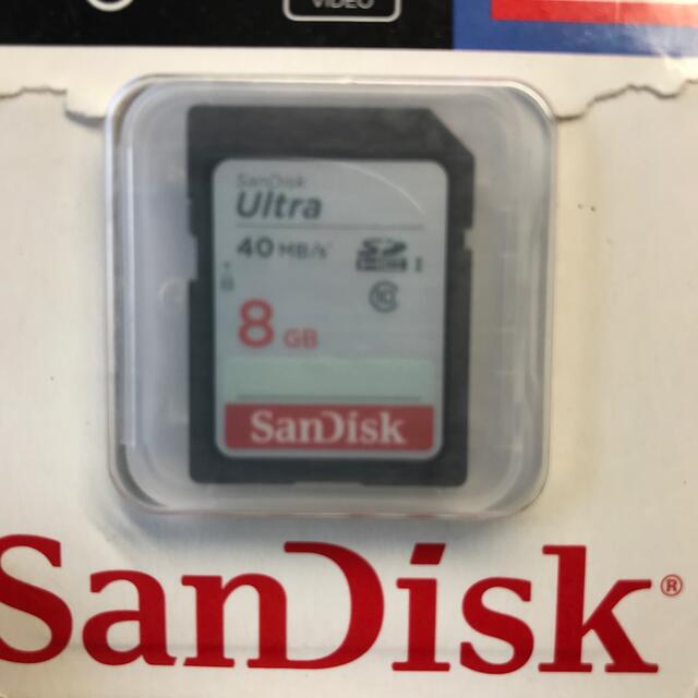 SanDisk(サンディスク)のSandisk Ultra SDHC UHS-I 8GB  スマホ/家電/カメラのオーディオ機器(その他)の商品写真