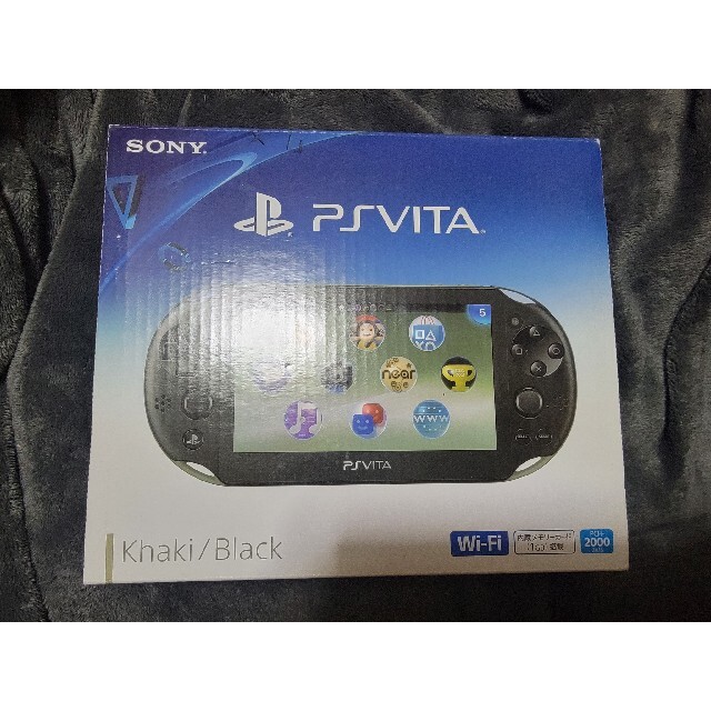 PS VITA カーキ/ブラック PCH-2000 ZA16 品PSVita