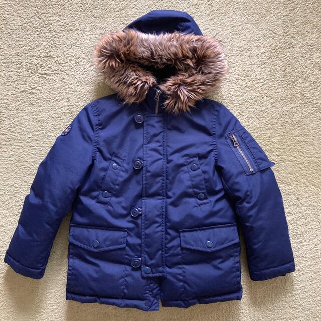 POLO RALPH LAUREN(ポロラルフローレン)のポロ ラルフローレン  ダウン6歳 120cm ネイビー キッズ/ベビー/マタニティのキッズ服男の子用(90cm~)(ジャケット/上着)の商品写真