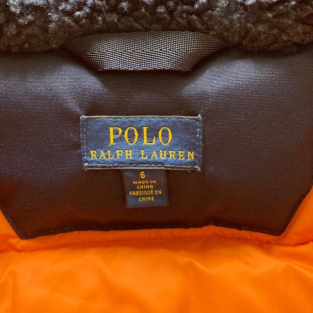 POLO RALPH LAUREN - ポロ ラルフローレン ダウン6歳 120cm ネイビーの ...