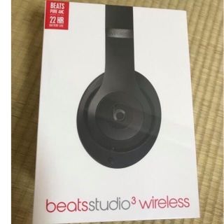 ビーツバイドクタードレ(Beats by Dr Dre)のぼくのおみせ様専用　Beats Studio 3 Wireless ブラック(ヘッドフォン/イヤフォン)