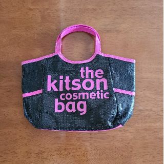 キットソン(KITSON)のkitson　キットソン　スパンコール　コスメティック　バッグ　ミニバッグ(トートバッグ)