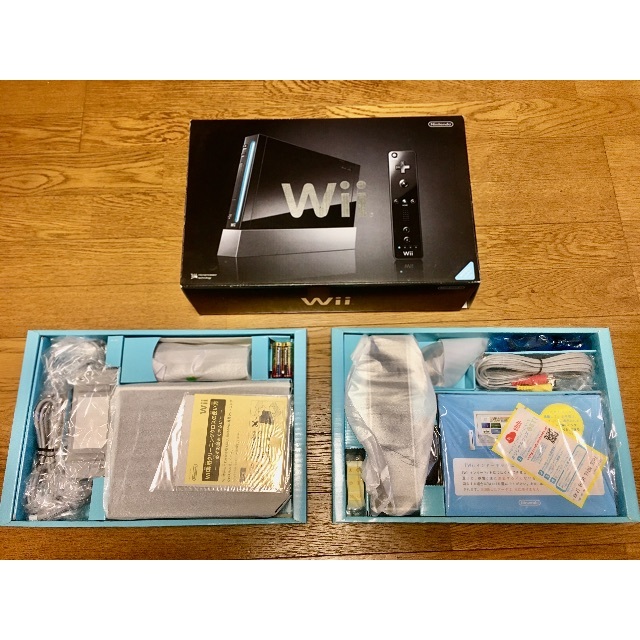 NinTendo Wii本体　RVL ｰ001　ブラック