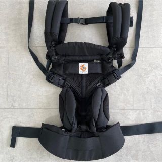 エルゴベビー(Ergobaby)のエルゴ　オムニ360　クールエア　ブラック(抱っこひも/おんぶひも)