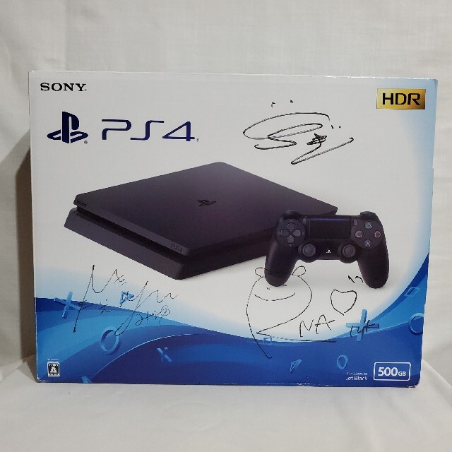 未使用 SONY PS4 CUH-2200AB01 500GB ジェットブラック