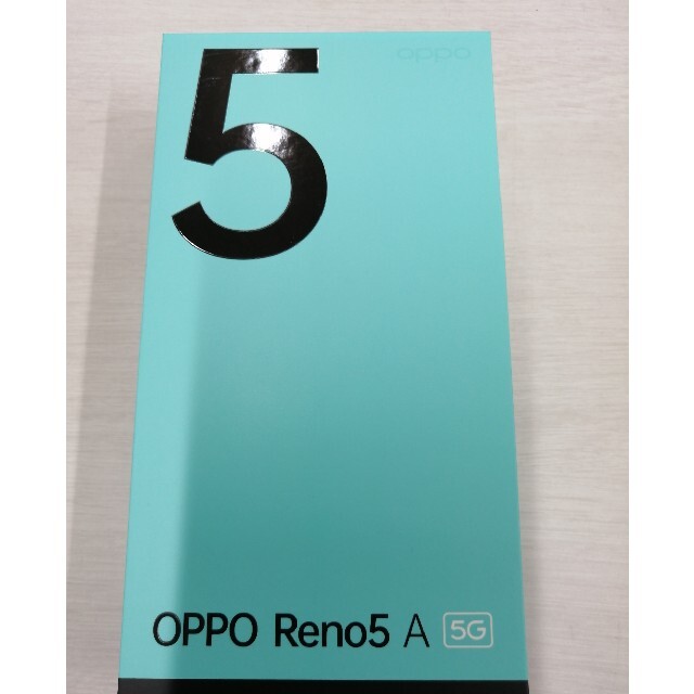OPPO Reno5 A eSIM A103OP アイスブルー - スマートフォン本体