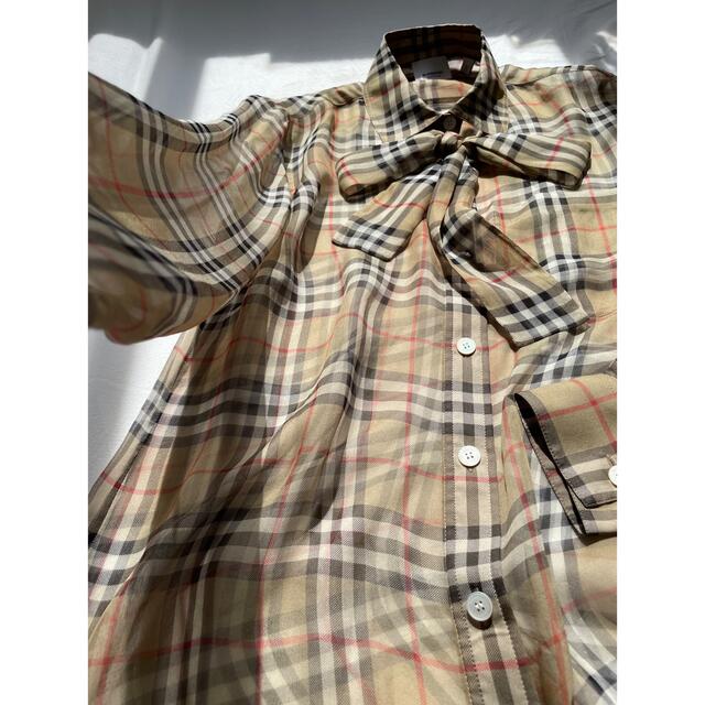 珍Burberry LONDON ENGLAND silk100% ノバチェック 【超安い】 52