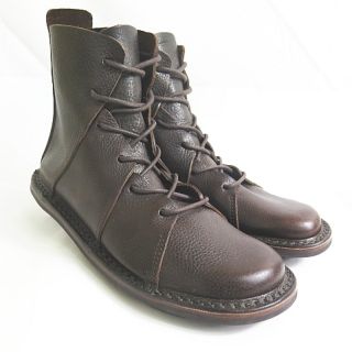 トリッペン(trippen)のtrippen Nomad espresso レースアップ ショートブーツ 35(ブーツ)