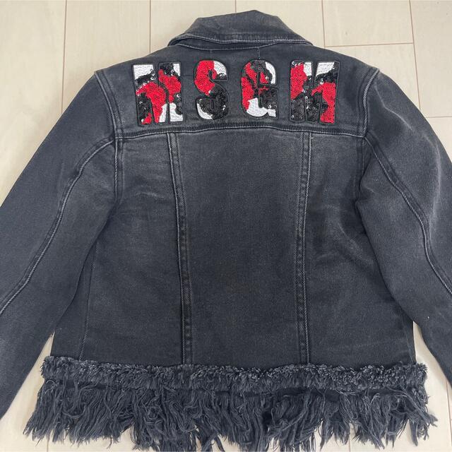 MSGM - 最終価格☆美品☆MSGM KIDS☆120デニムジャケットスパンコール
