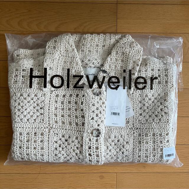 CITYSHOP(シティショップ)のBrown 様専用　CITYSHOP◆Holzweiler かぎ編みジャケット　 レディースのジャケット/アウター(その他)の商品写真