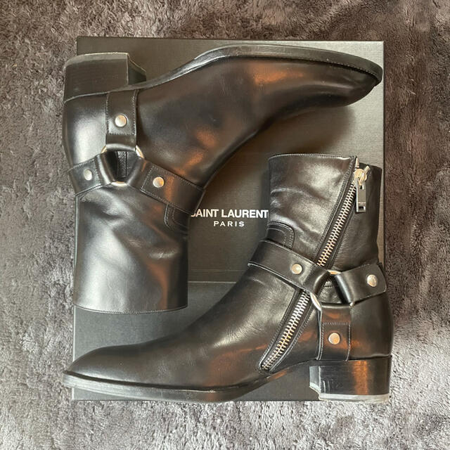 saint laurent 13aw リングブーツメンズ