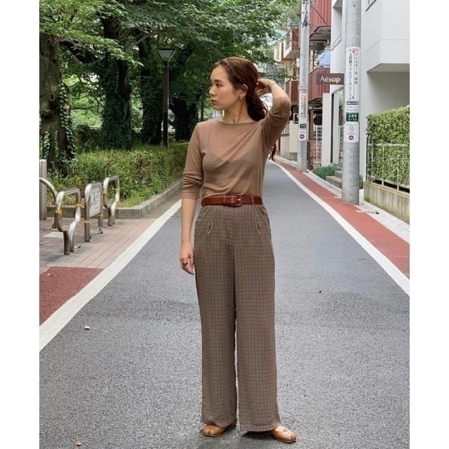 6(ROKU)　BELT PANTS　todayful ロンハーマン