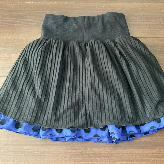 リバーシブルスカート キッズ/ベビー/マタニティのキッズ服女の子用(90cm~)(スカート)の商品写真