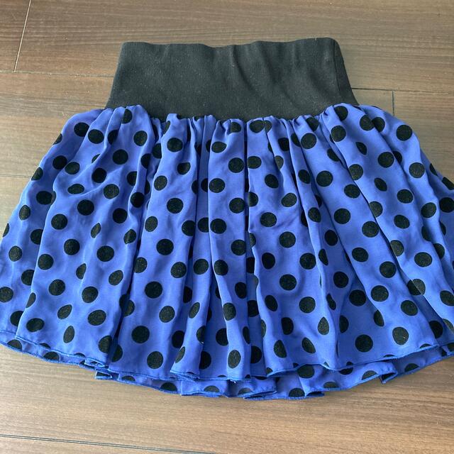 リバーシブルスカート キッズ/ベビー/マタニティのキッズ服女の子用(90cm~)(スカート)の商品写真