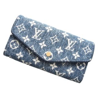 ヴィトン(LOUIS VUITTON) モノグラム 財布(レディース)(ブルー ...