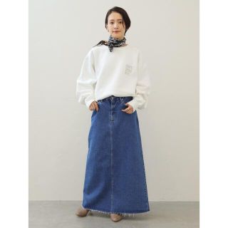 スピックアンドスパン デニムスカート ロングスカート/マキシスカート ...