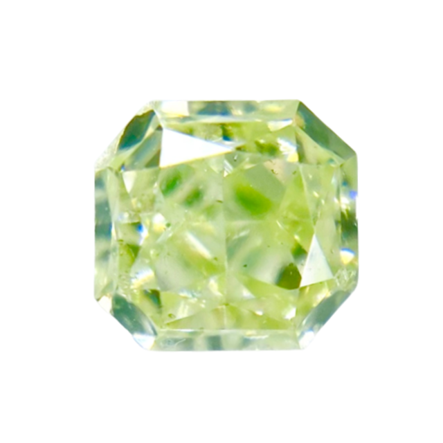 FANCY YELLOW GREEN 0.337ct RCT/RT1503