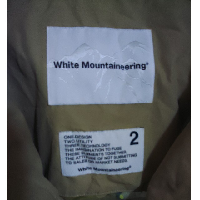 WHITE MOUNTAINEERING(ホワイトマウンテニアリング)のWhite Mountaineering マウンテンパーカー メンズのジャケット/アウター(マウンテンパーカー)の商品写真