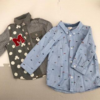 エイチアンドエム(H&M)の長袖　シャツ　男の子　70cm 80cm(シャツ/カットソー)