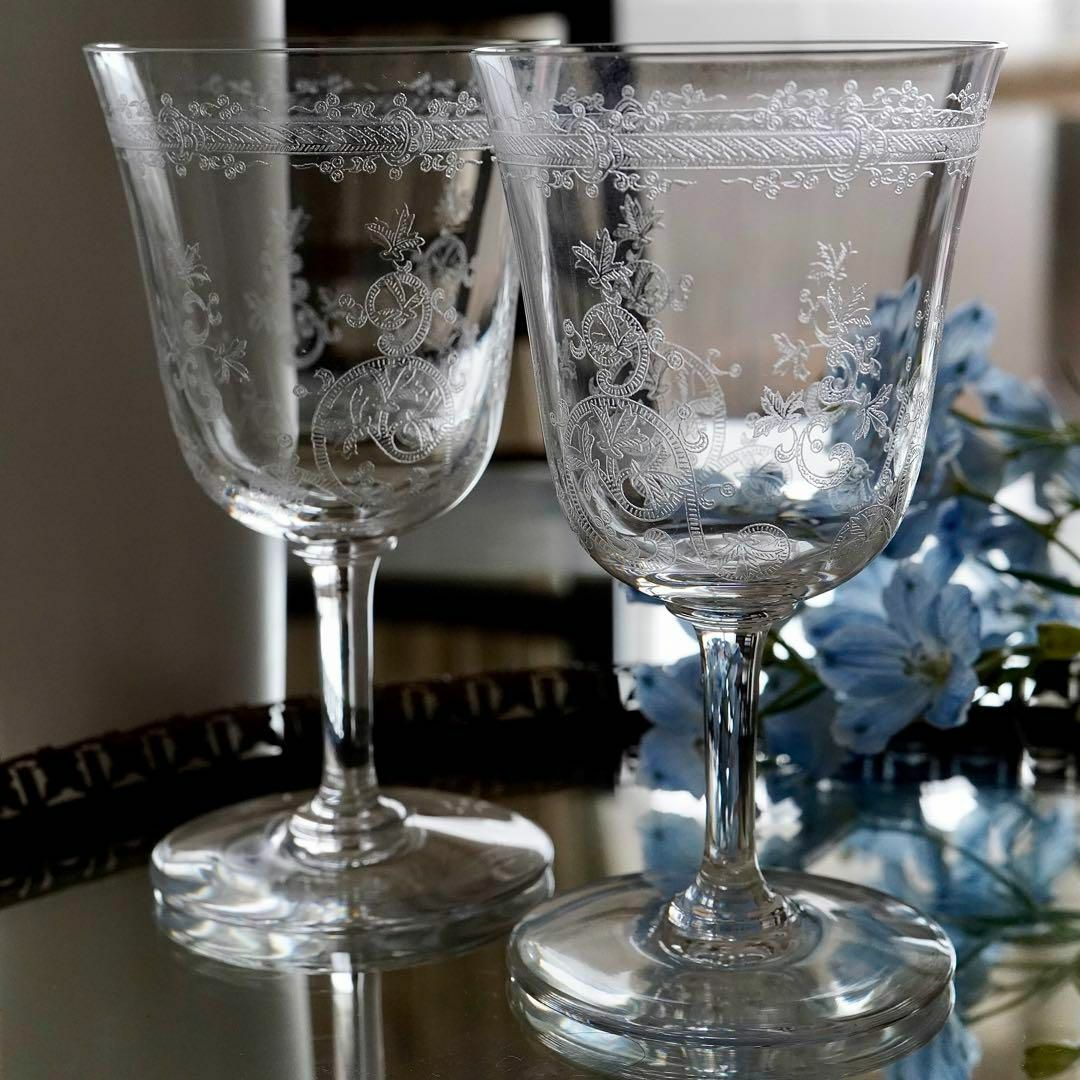 Baccarat - 美品☆オールドバカラBaccaratラファイエット ワイングラス