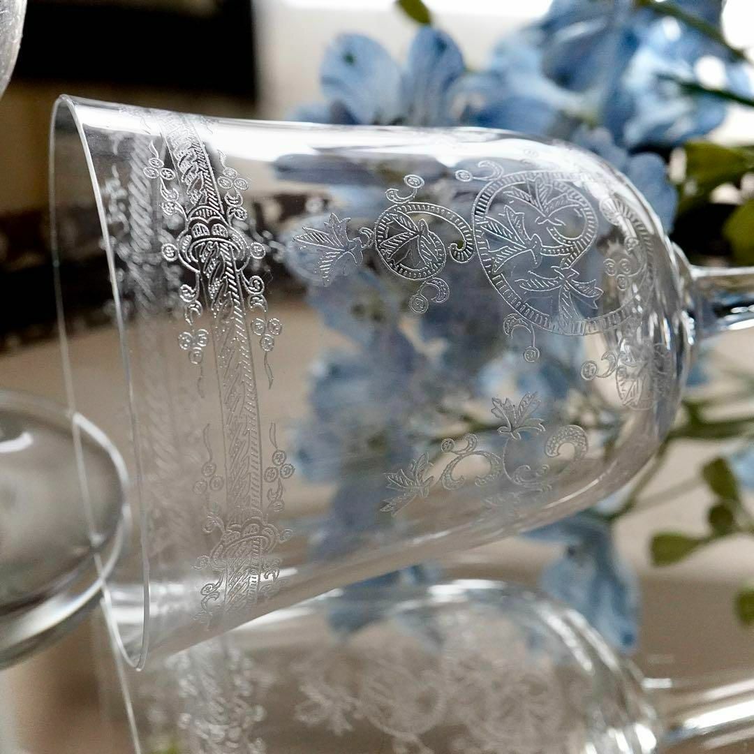 Baccarat - 美品☆オールドバカラBaccaratラファイエット ワイングラス