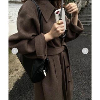 bom. select rumelu handmade coat(ロングコート)